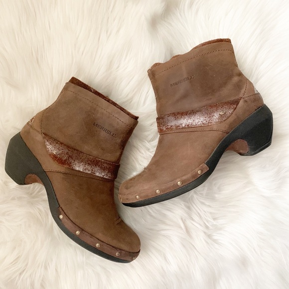 Merrell Shoes - Merrell • Lux Mid Bitter Chocolate Ankle Boot Sz 7